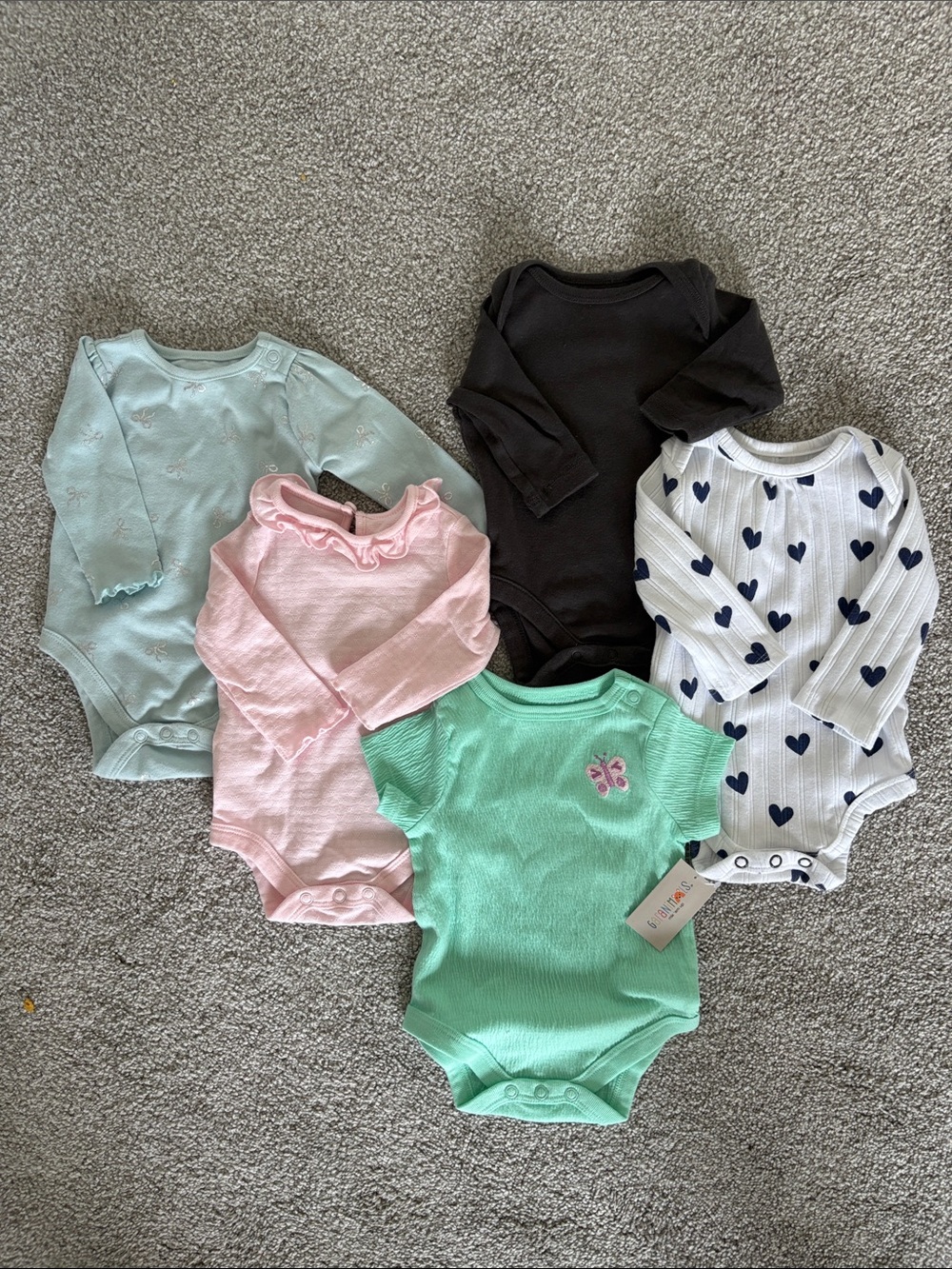 0-3 months Bodysuits Bundle